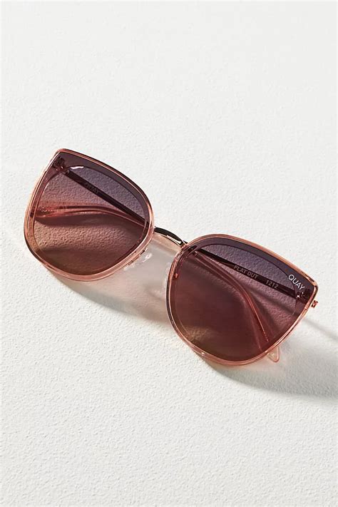 quay flat out sunglasses.